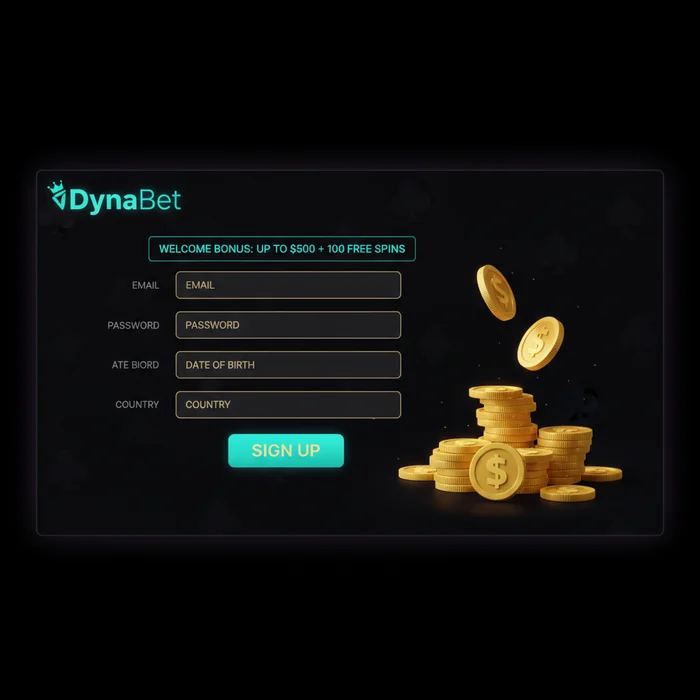 DynaBet Casino Signup